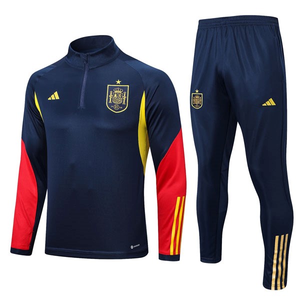 Sudadera De Training España 2022/23 Azul Rojo